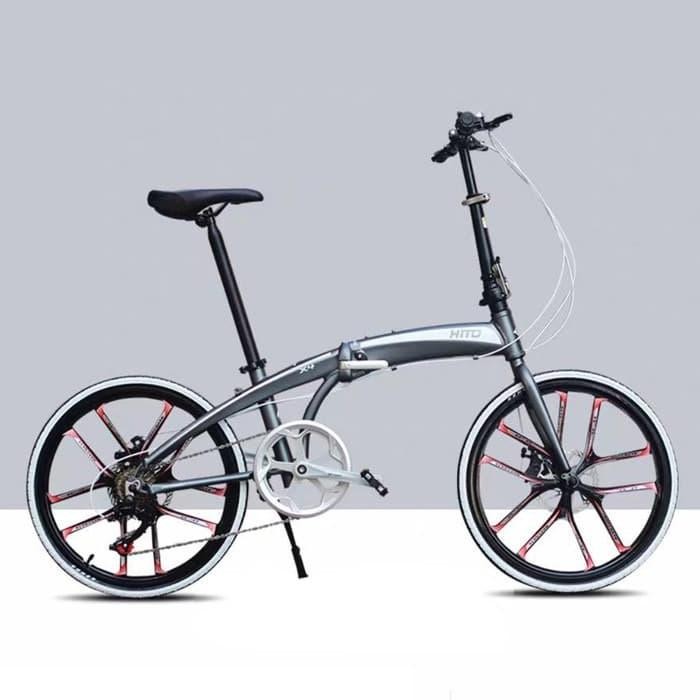 SEPEDA HITO X4 22" ( 7SPEED ) Sepeda Lipat Folding Bike