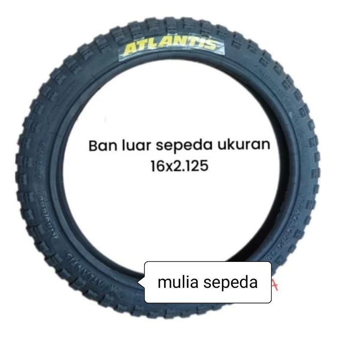 ban luar sepeda BMX 16 x 2.125 16x2.125 16x2125 2125 Atlantis kingland