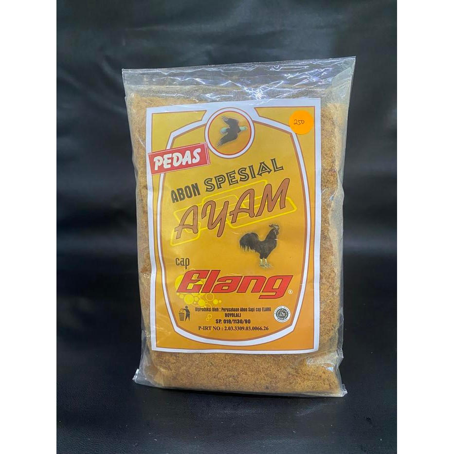 

Baru Abon Ayam Special Cap Elang 250G Rasa Manis Pedas