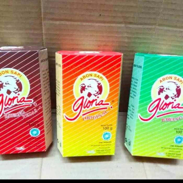 

Baru Abon Gloria Sapi Ayam 100Gr Original Halal Praktis Lauk & Topping