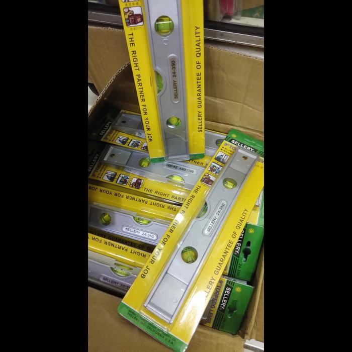 SIAP KIRIM WATERPAS SELLERY 24-350CM ALAT UKUR LEVEL SHOPEE