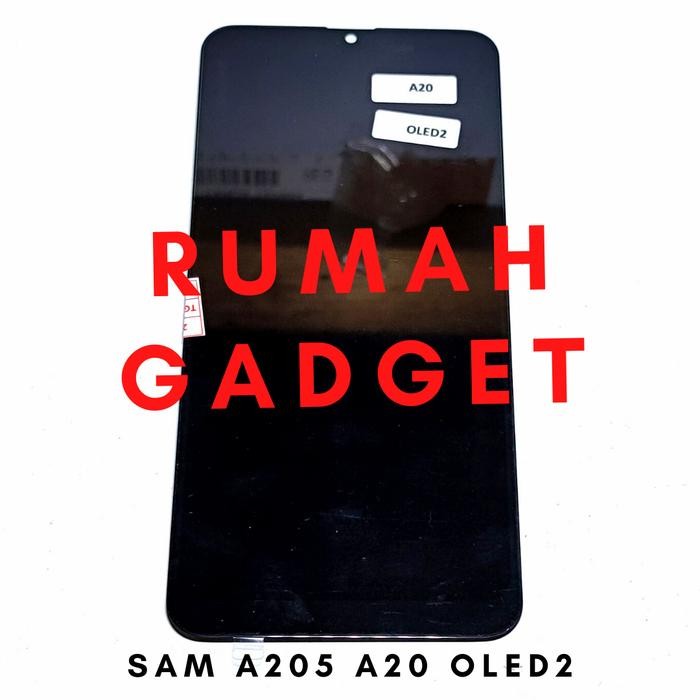 Lcd Samsung A205/A20 Fullset/Fullframe Contras/Incell/Oled2/Oled/Ori