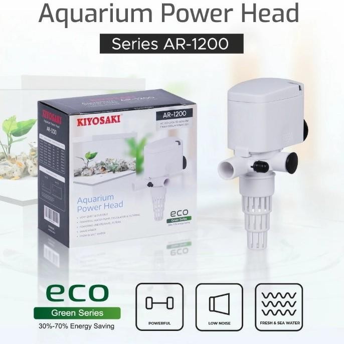 SIAP KIRIM POMPA AQUARIUM KIYOSAKI AR-1200 / POWER HEAD AR-1200