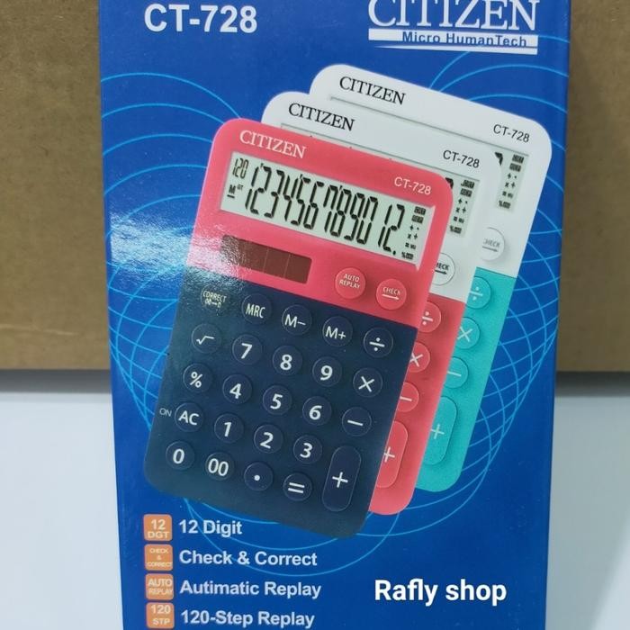 

Kalkulator / Calculator CITIZEN CT 728 12 Digit