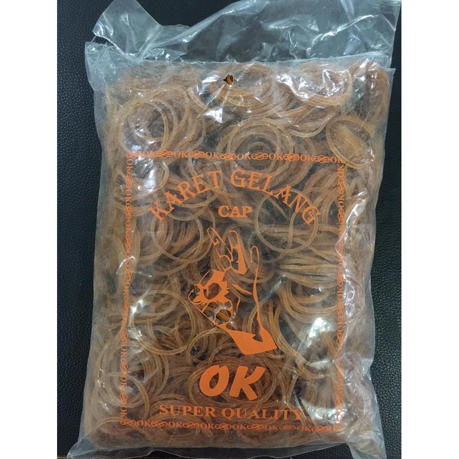

Karet gelang cap OK 500gram kuat elastis dan tidak mudah putus