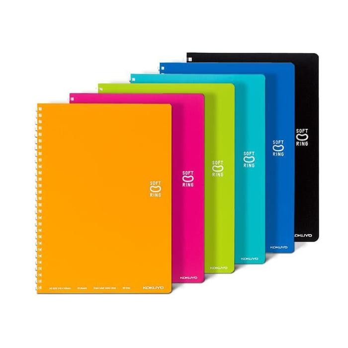 

KOKUYO NOTEBOOK SOFTRING S-SV331BT A5 LINE W/DOT