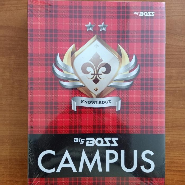 

Bigboss Campus 36 / Skola Buku Tulis 36 Lembar 18X25 Cm Motif Kotak-Kotak & Kraft Coklat