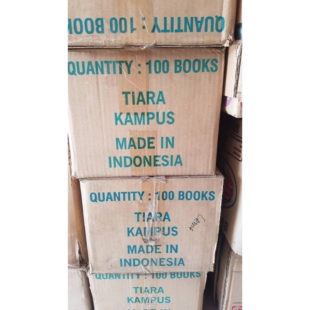 

Buku Tulis Tiara Campus 38 Lembar Isi 10 Buku / Buku Campus