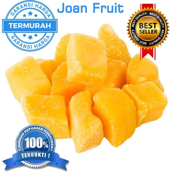 

NATURE- Termurah Frozen Mango 1/2Kg Buah Beku Mangga Harum Manis Harumanis