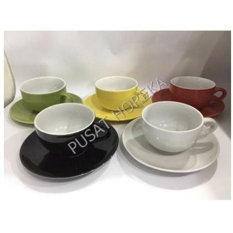 PROMO BRESCIA COFFEE CUP I CAPPUCINO CUP PORCELAIN I CANGKIR KOPI SUSU KOPIN