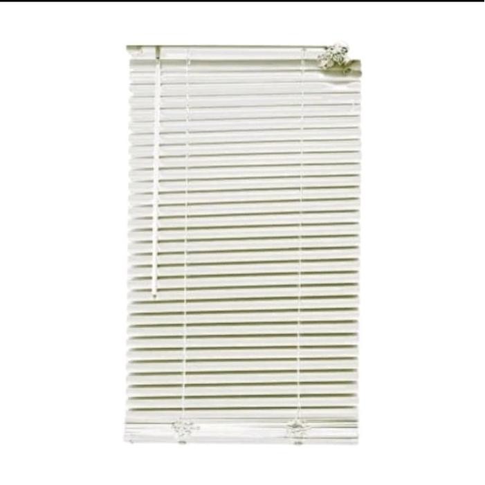 PROMO FORHOM TIRAI JENDELA GORDEN JENDELA PVC VENETIAN BLIND KEREI JENDELA TIRAI GULUNG 40X180