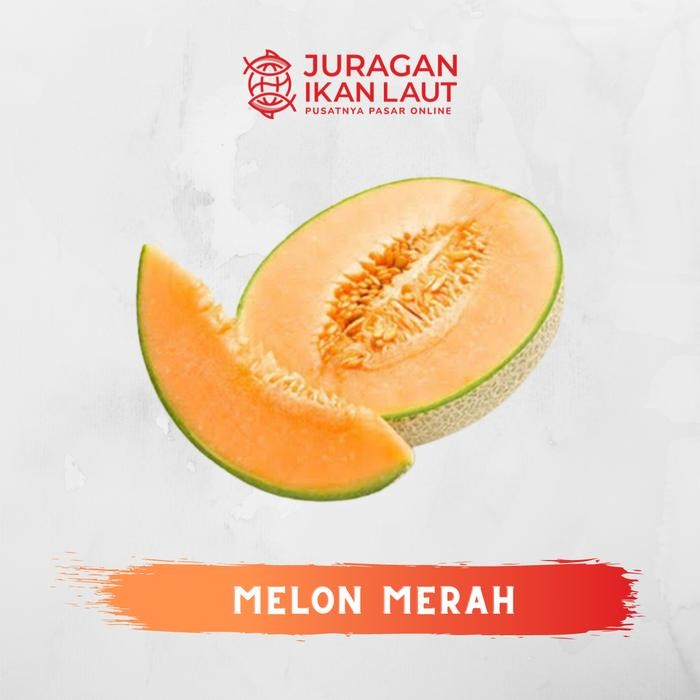 

NATURE- Buah Melon Merah Manis Berkualitas - 1 Buah