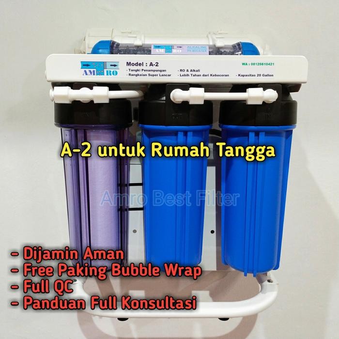 Mesin RO Teaik Rakitan Full Model A-2 + Alkali