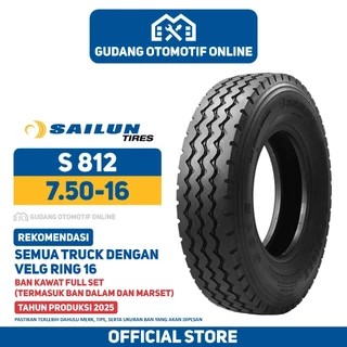 Ban Truk Sailun S812 750 R16 16 Truck Colt Diesel Canter Ragasa 7.50 R16