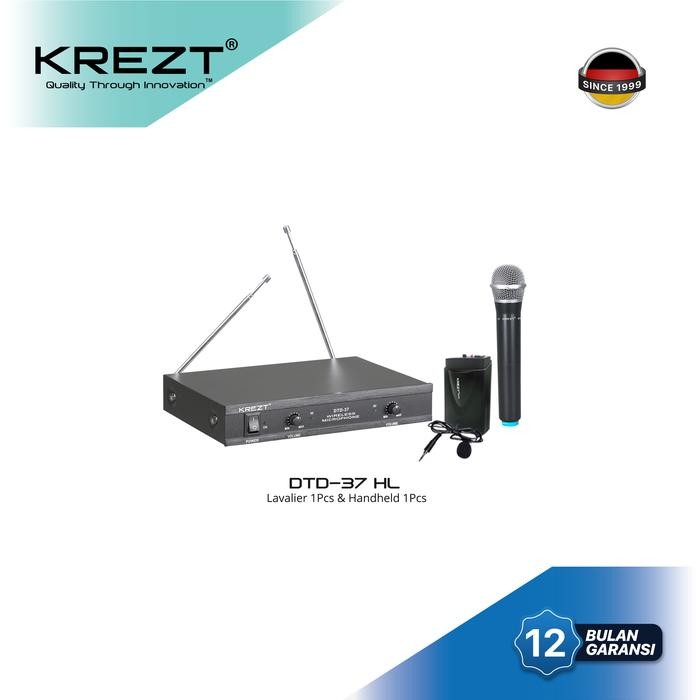 Krezt Wireless Microphone Dtd-37