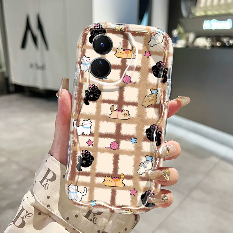 Casing Hp Untuk VIVO Y16 VIVO Y35 Y35 5G Y56 5G Case Casing Kartun kelinci pole Kasing HP Kesing Sil