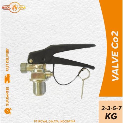 TERBARU VALVE APAR CO2 / KEPALA CO2 / HEAD VALVE CO2 SIAP KIRIM PACKING AMAN