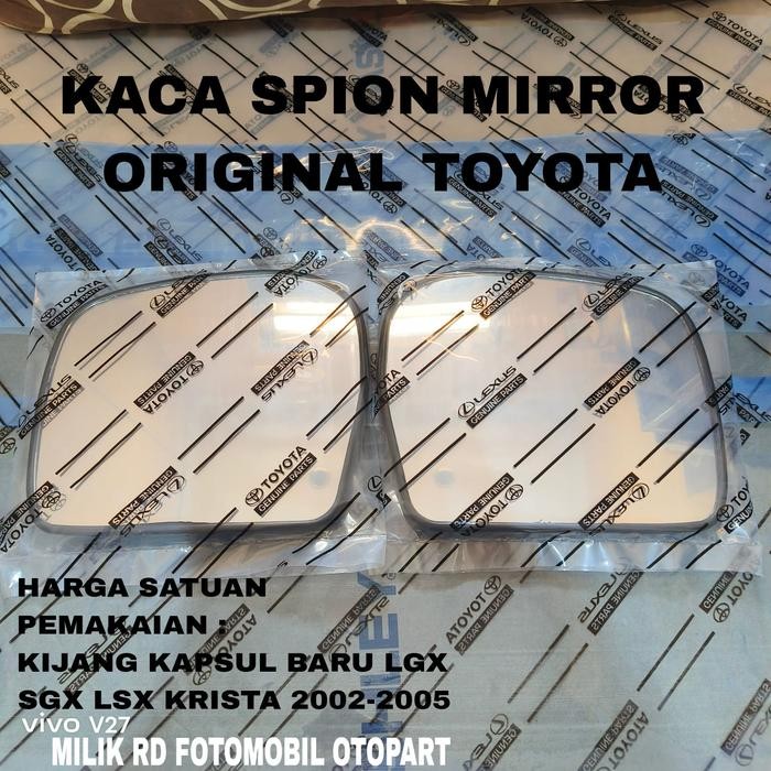 kaca spion mobil original toyota kijang new kijang kapsul 2002_2005 ori