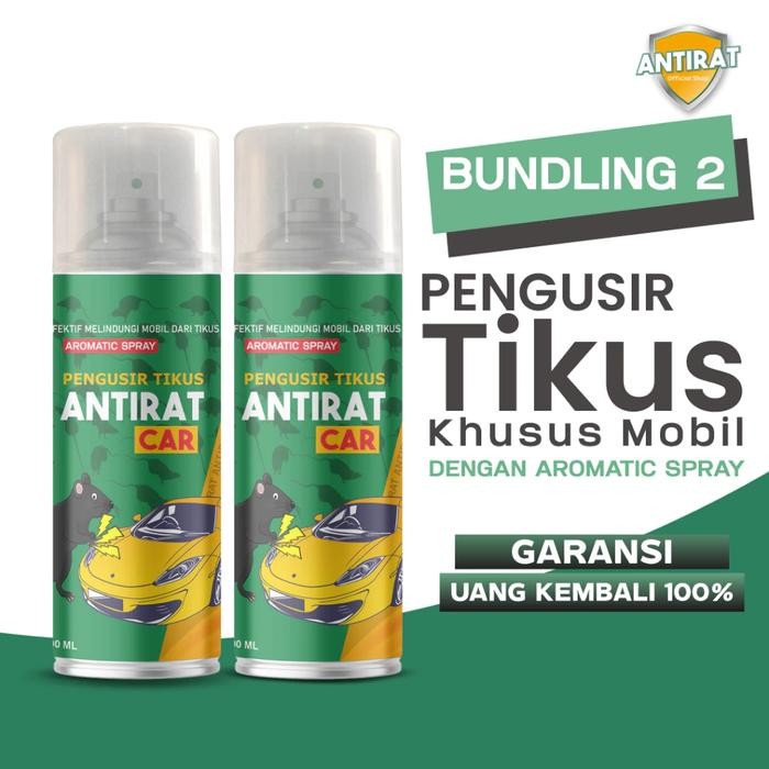 

Paket 2 Antirat Spray Pengusir Tikus Mesin Mobil Ampuh 100% Car Kendaraan
