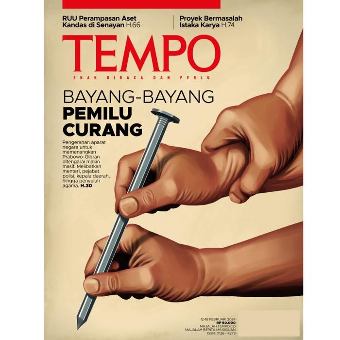 

Majalah Tempo Ed 5252 BAYANG BAYANG PEMILU CURANG ( 12 Februari 2024 )