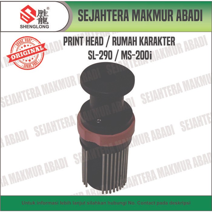 

Character Holder / Print Head / Rumah Karakter SL - 290 / MS - 200 i