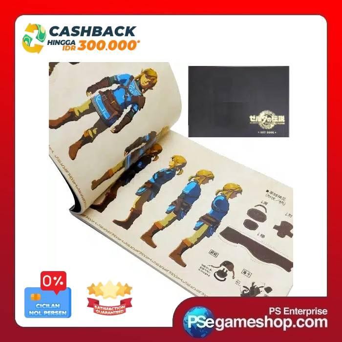 

The Legend of Zelda Tears of the Kingdom Art Book / ArtBook Zelda TOTK