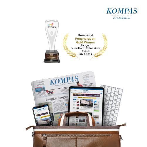 

Koran + Ongkos Kirim, Bonus Kompas.id