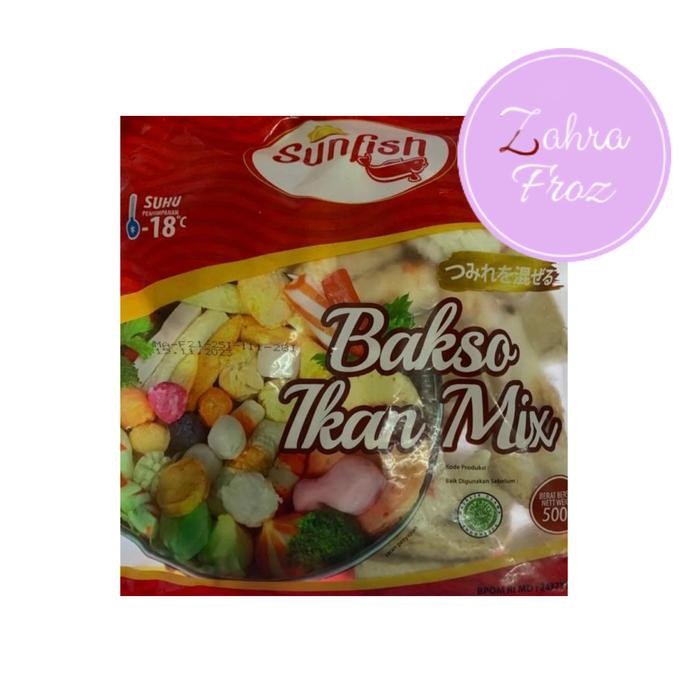 

LUXEHEALTH- Sunfish Bakso Ikan Mix 500 Gr
