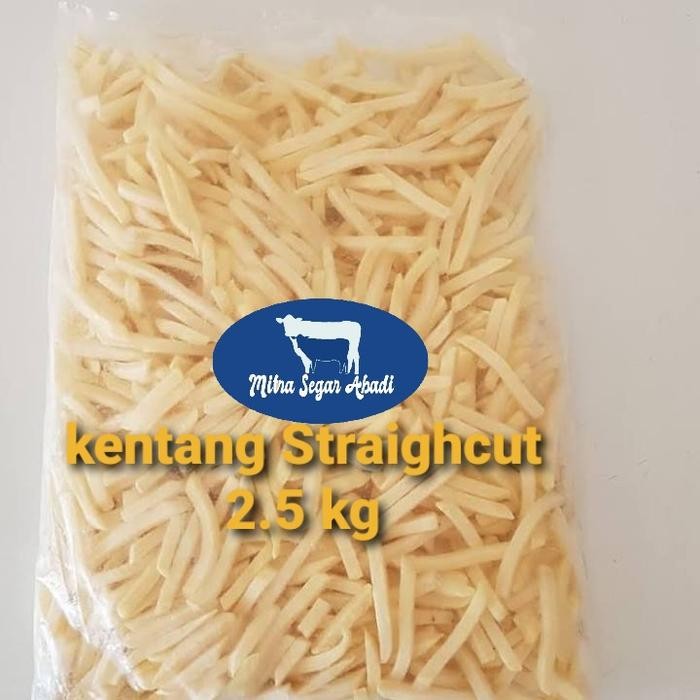 

LUXEHEALTH- Kentang Goreng Import Straight Cut @2.5Kg - Termurah !!!!