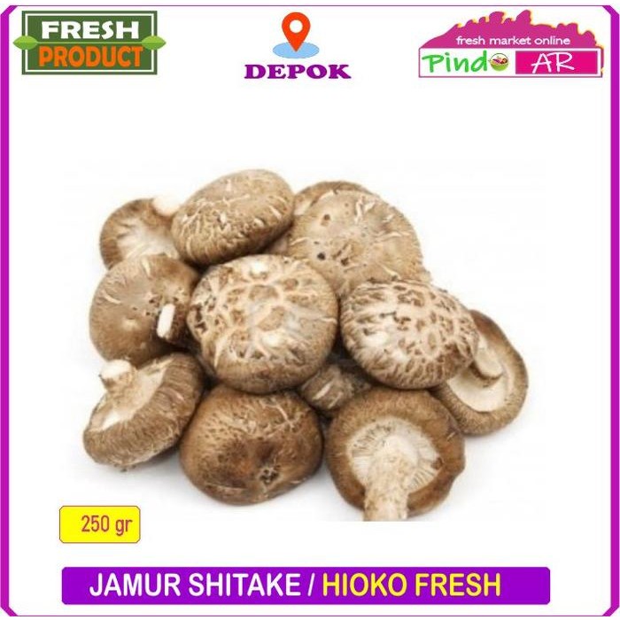 

LUXEHEALTH- Jamur Shitake Segar / Jamur Jepang Hioko Fresh