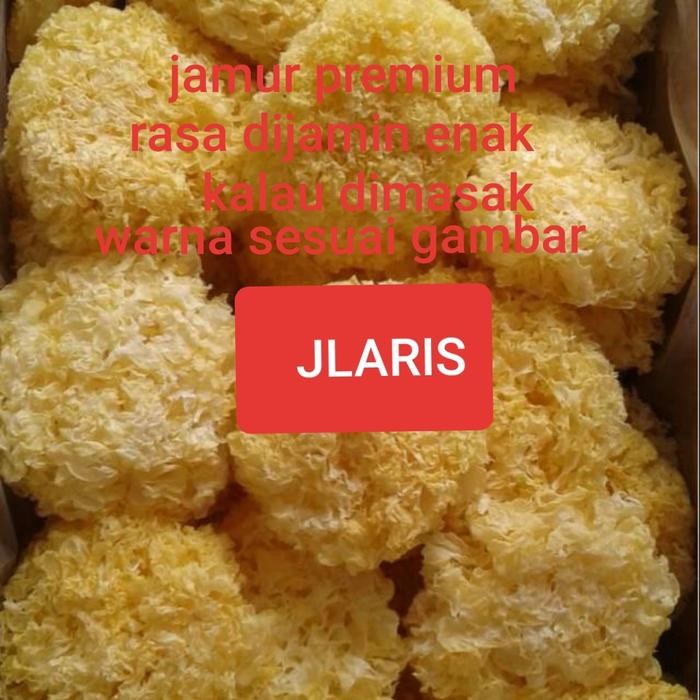 

LUXEHEALTH- Jamur Salju Putih Kualitas Premium Bulat Utuh 100Gr