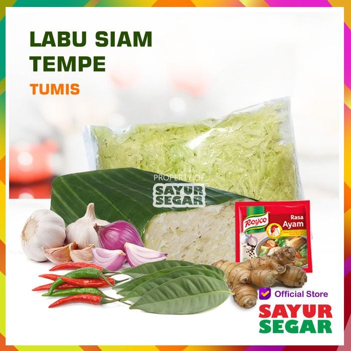 

LUXEHEALTH- Paket Tumis Labu Siam Tempe [1 Paket]