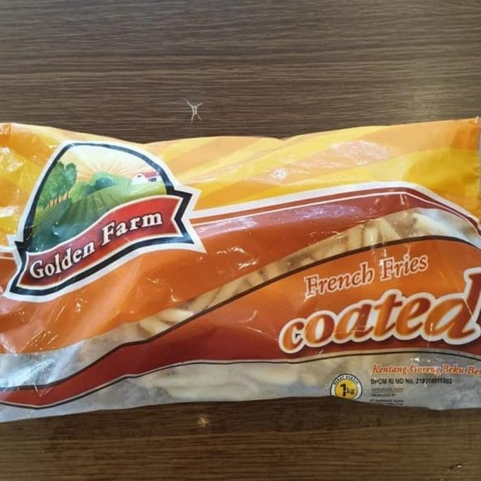 

LUXEHEALTH- Kentang Goreng/ French Fries Coated Golden Farm 1Kg