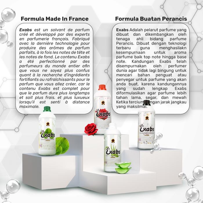 EXABS (Pelarut Parfume Original) Halal