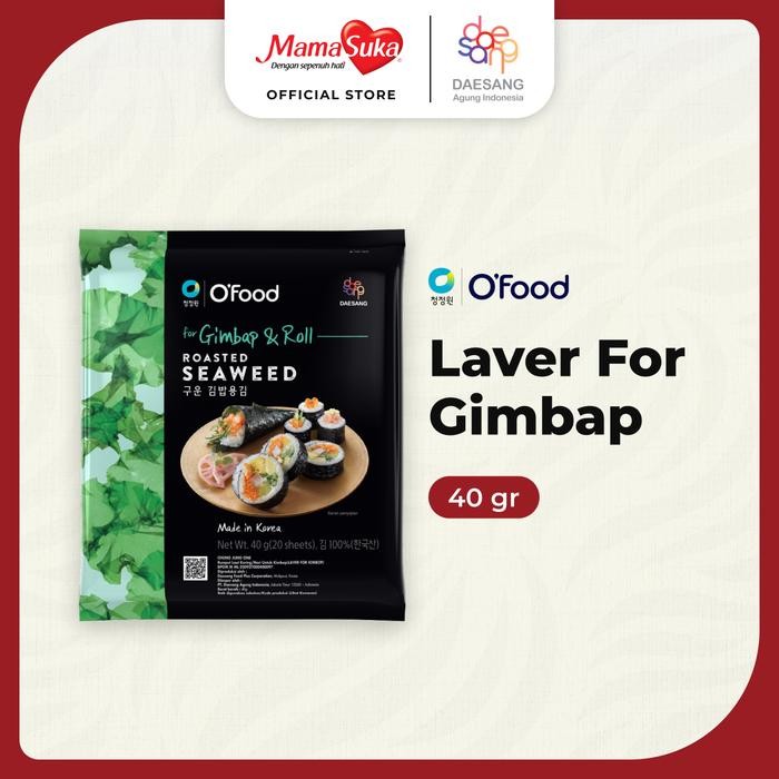 

Chung Jung One - Laver Kimbob - Seaweed for Gimbap 40 gr