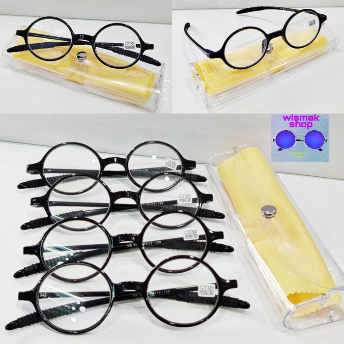 kacamata baca mini lensa ukuran +200