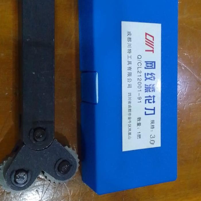 Gercep Knurling 2 Roda 3,0Mm Terlariss 