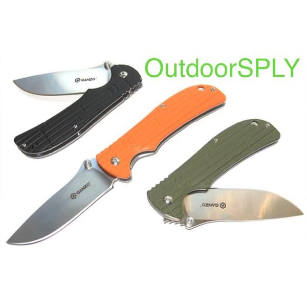 Ganzo G723 Pisau Lipet Pocket Knife Camping Stainless Steel