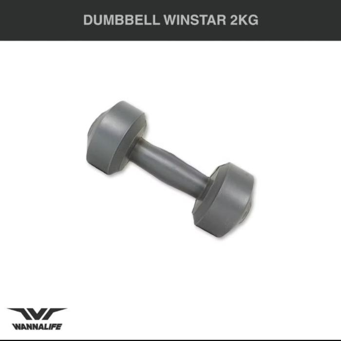Barbel 2kg - Dumble Plastik - Dumble Fitness
