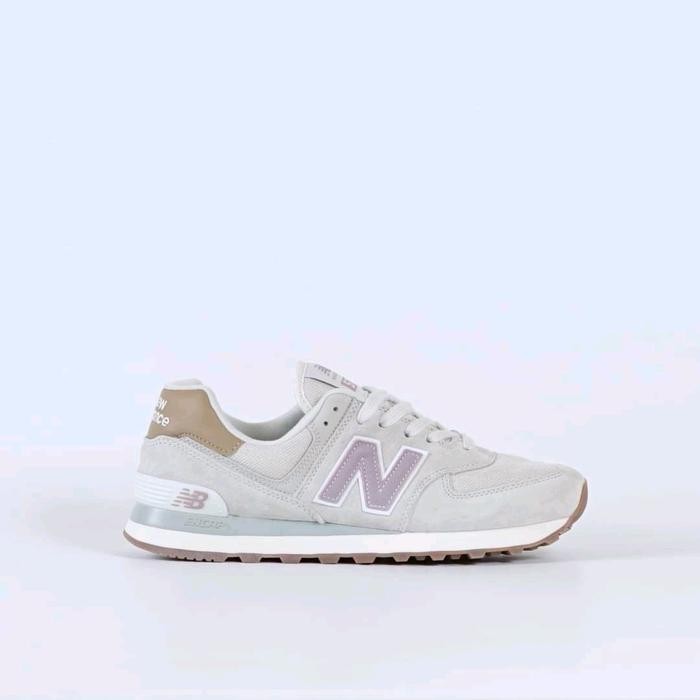 Sepatu Sneakers Casual Nb 574 Beige Pink
