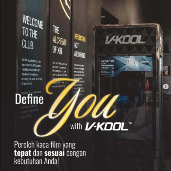 Kaca Film V-KOOL Diamond Series TOYOTA INNOVA ZENIX Depan VK40