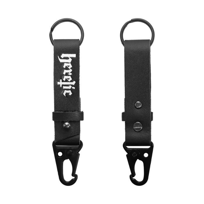 

Ready Heretic Leather Keychain Gantungan Kunci Kulit Onyxx