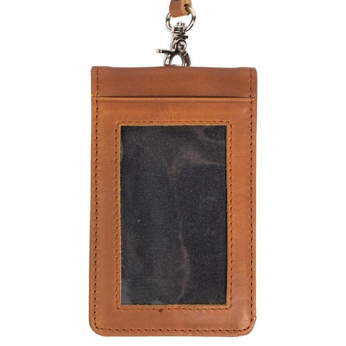 

Ready Starke Id Card Holder Kulit Asli Name Tag Kantor Hustle Hog Iii Tan