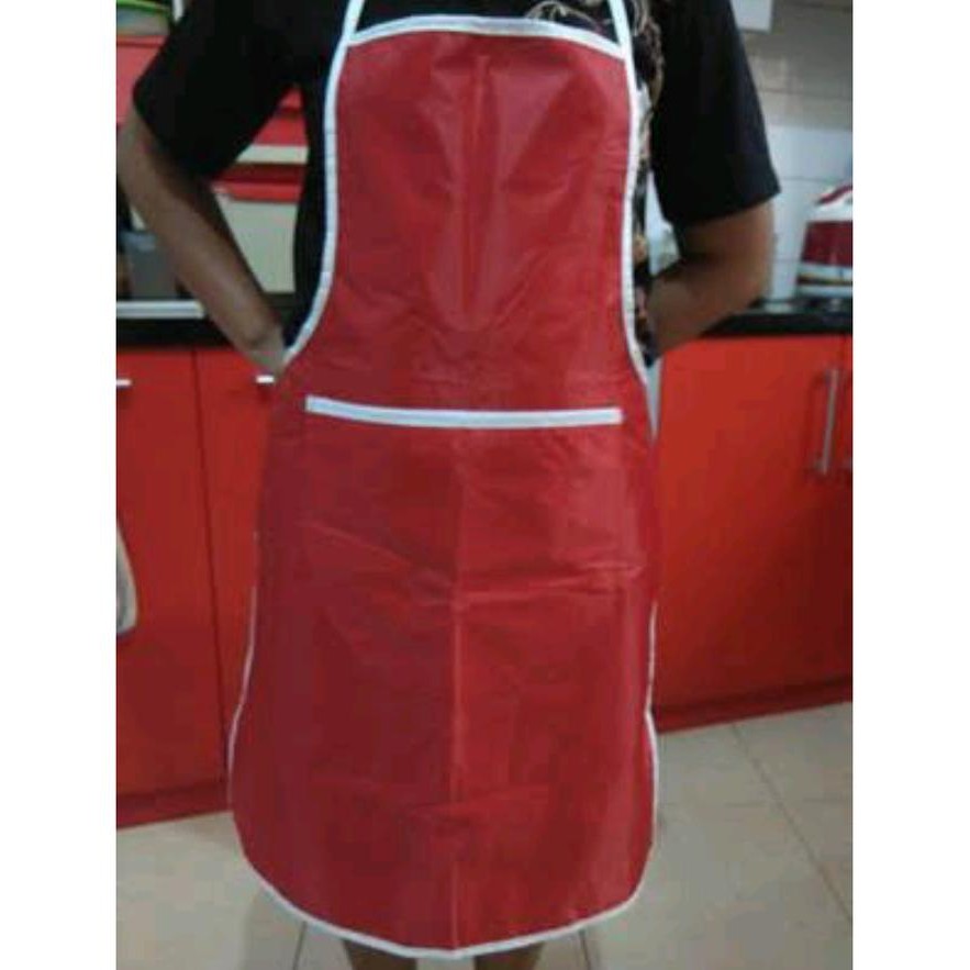 celemek waterproof/apron waterproof/celemek murah