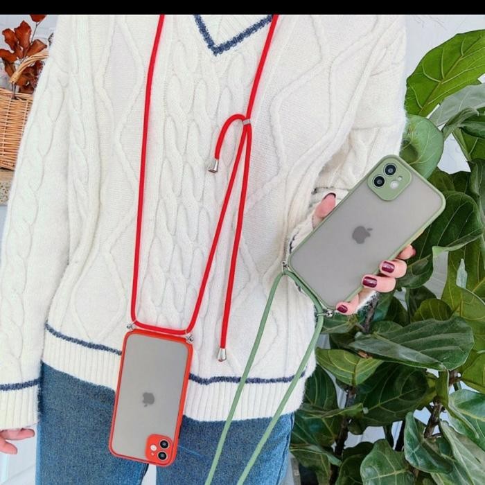 READY STOCK SAMSUNG A02S/A12/A7 2018/A9 2018 BUMPER DOVE CASE TALI GANTUNGAN WARNA