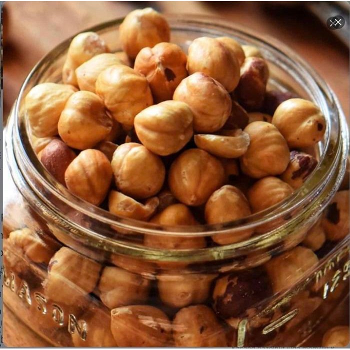 

Kacang Hazelnut Panggang / Roasted Hazelnut 500 gram Camilan Snack Food Cemilan