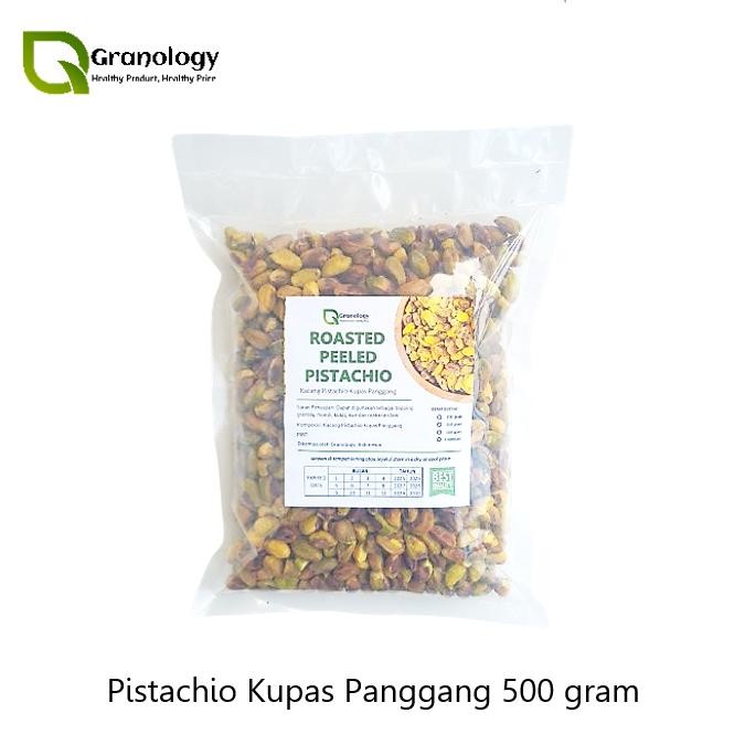 

Roasted Peeled Pistachio / Pistachio Panggang Kupas (500 gram)