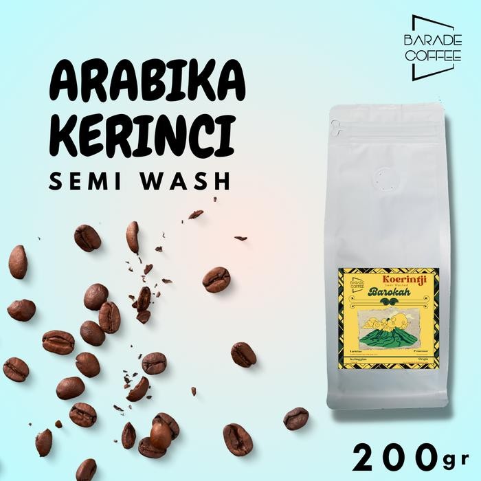 

kopi arabika kerinci 200gr biji / bubuk