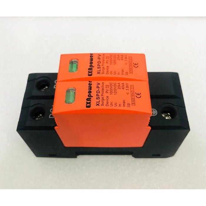 Surge Arrester DC 2P 1000V / PV SPD DC 1000V / Anti Petir DC