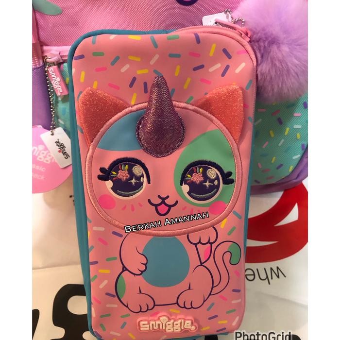 

Pencil Case Budz Character Pocket/Tempat Pensil Smiggle Ori